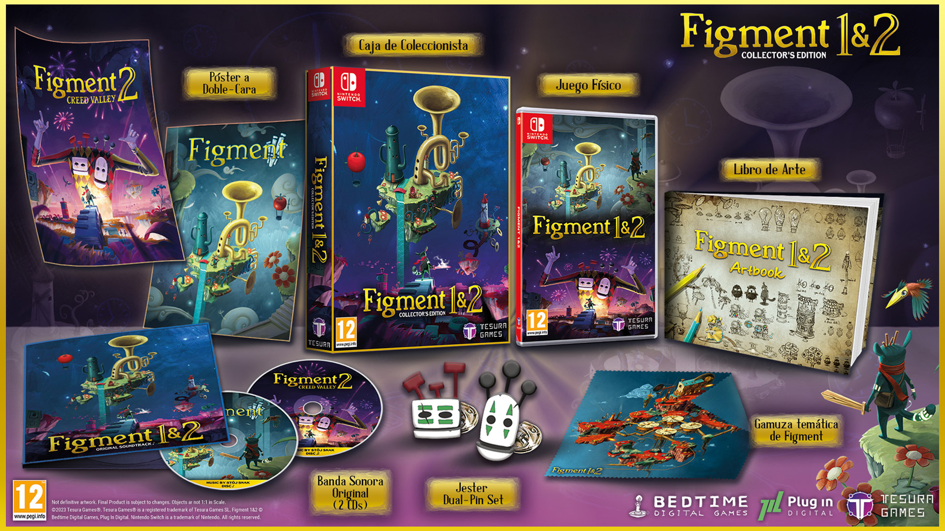 Figment 1 y 2 tendrán una edición física y una versión coleccionista