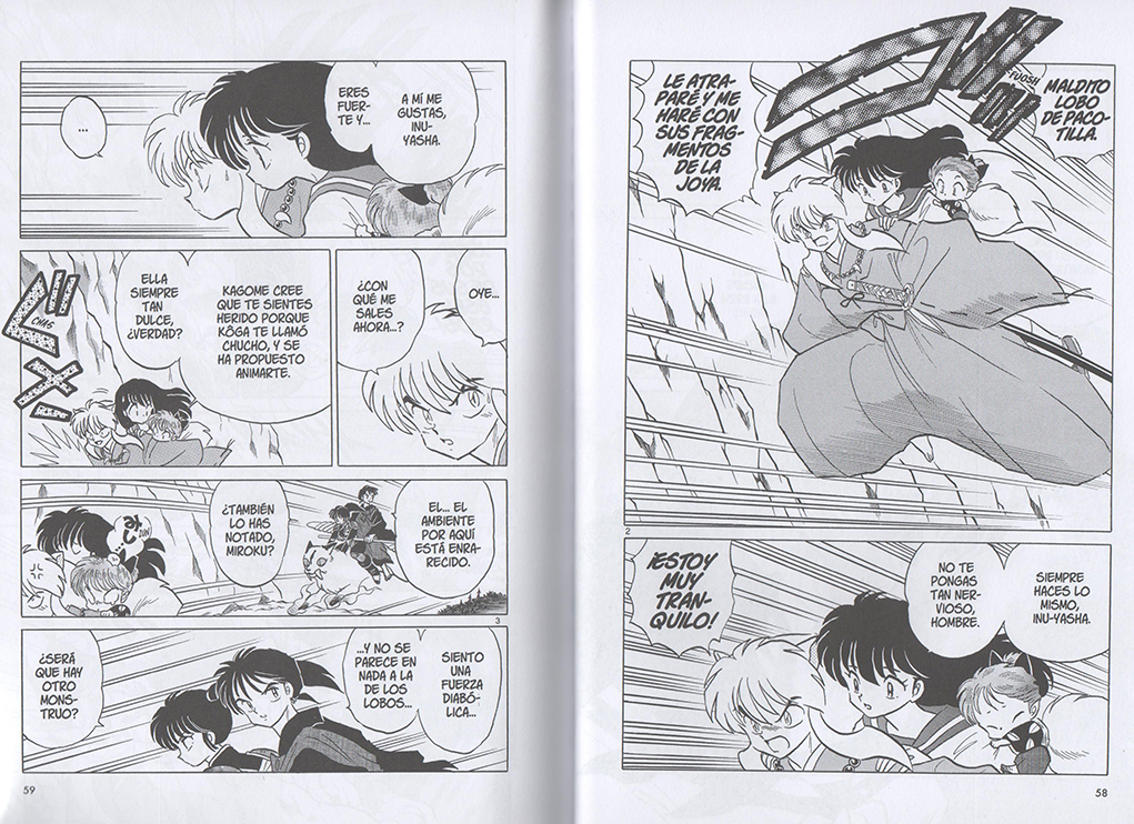 Reseña del manga InuYasha n.º 8