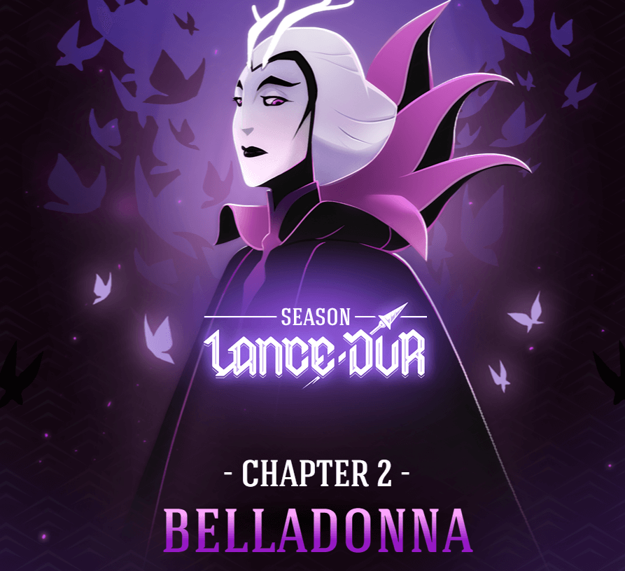 Los jugadores se preparan para enfrentar el capítulo 2 de Waven. La temporada de Lance-Dur muestra a la aterradora Belladonna.