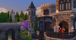 Los Sims 4 Castillo con Clase y Gusto Gótico