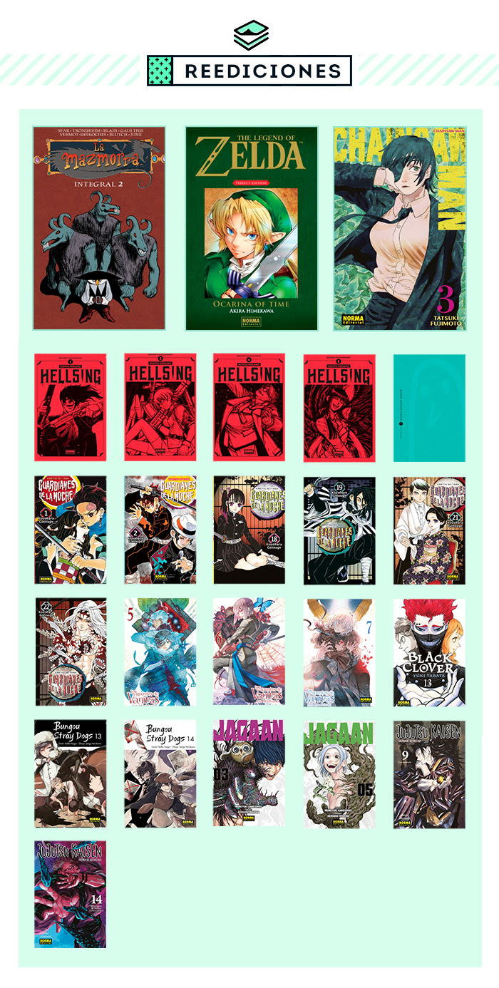 Novedades de Norma Editorial para enero de 2024