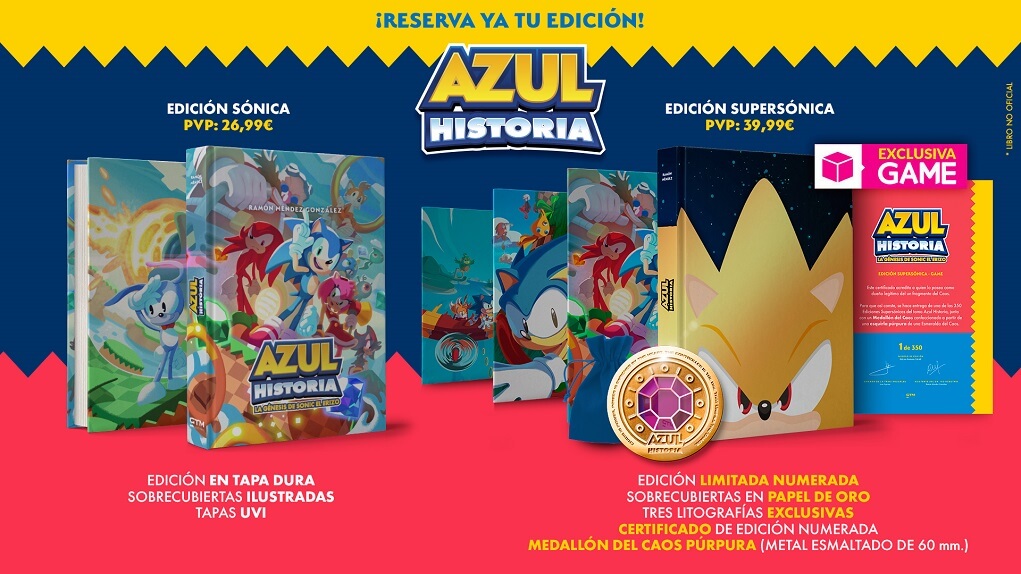 Reseña de Azul Historia: La génesis de Sonic el Erizo