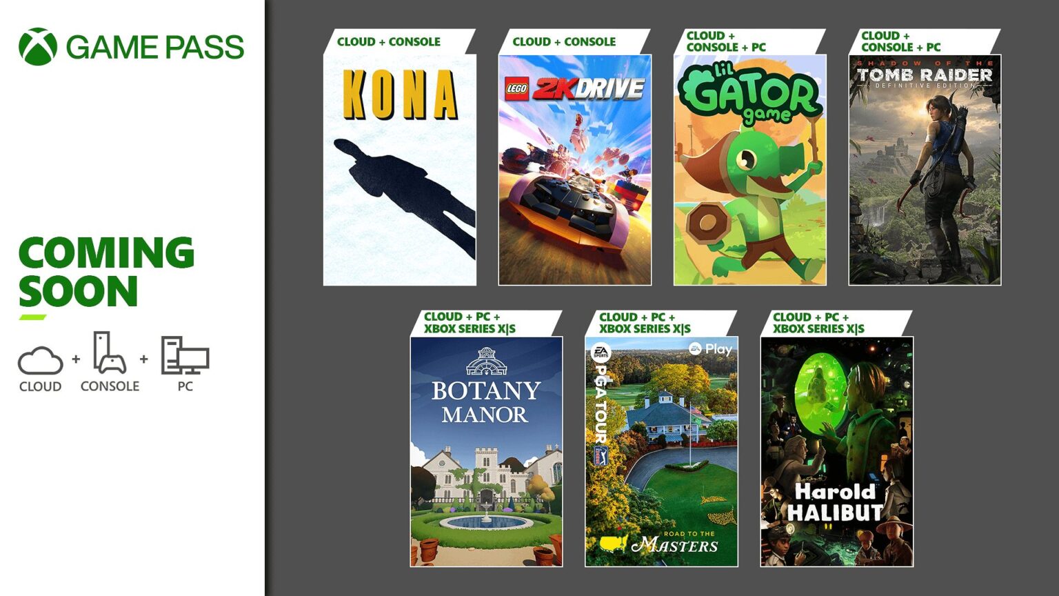 Xbox Game Pass abril de 2024