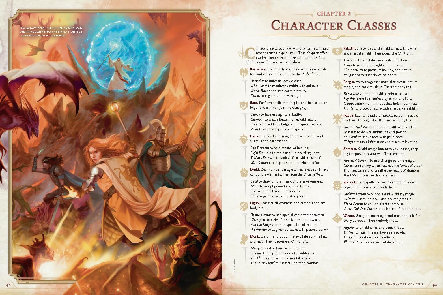 Dungeons and Dragons prepara su nuevo Libro de Reglas
