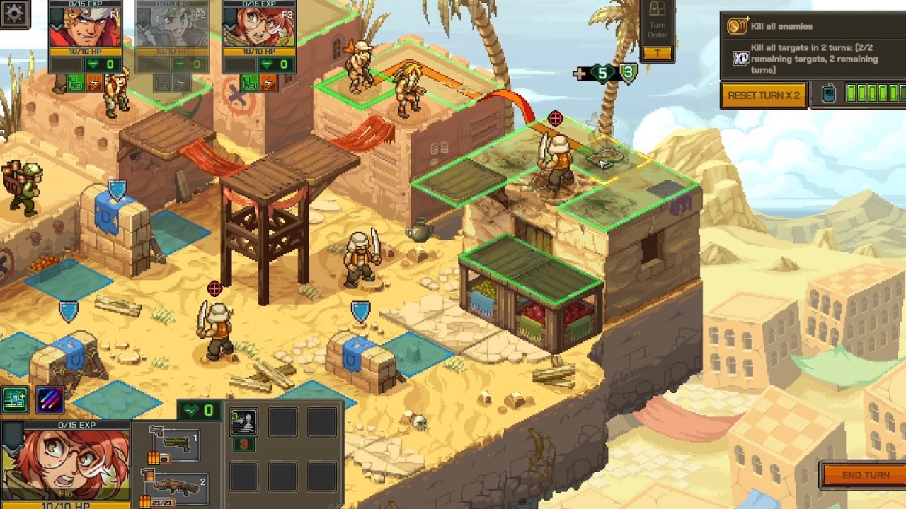 Primeras impresiones de Metal Slug Tactics