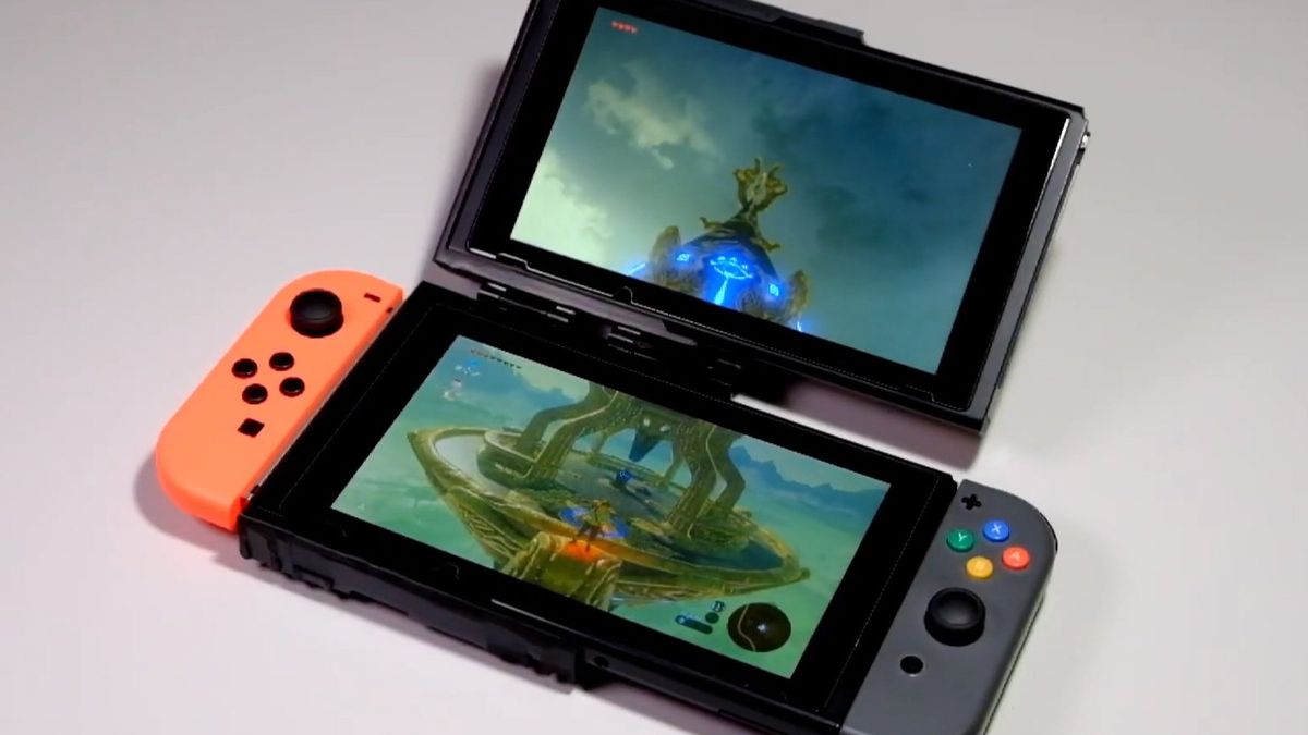 Switch 2 pantalla doble