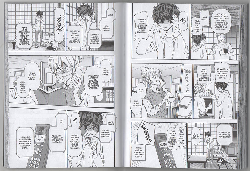Reseña del manga completo La vida de un mangaka por su vol. n.º 3 |