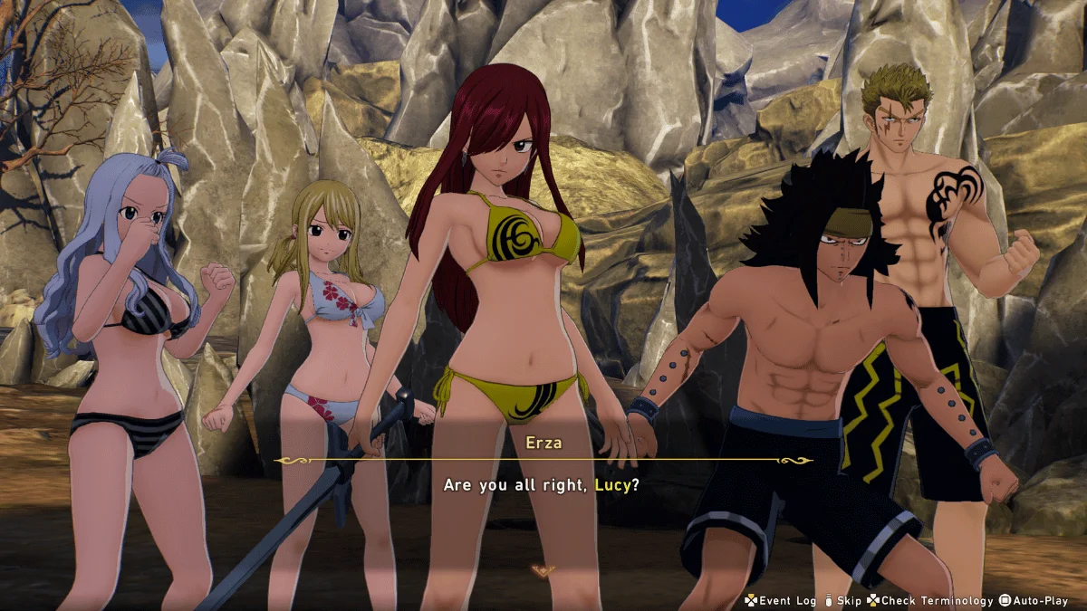 Fairy Tail 2 Hot Springs