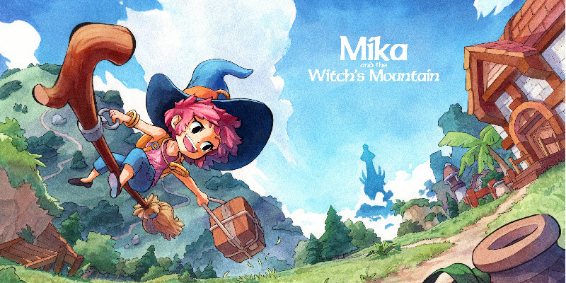 Mika and The Witch's Mountain Versión Final Portada