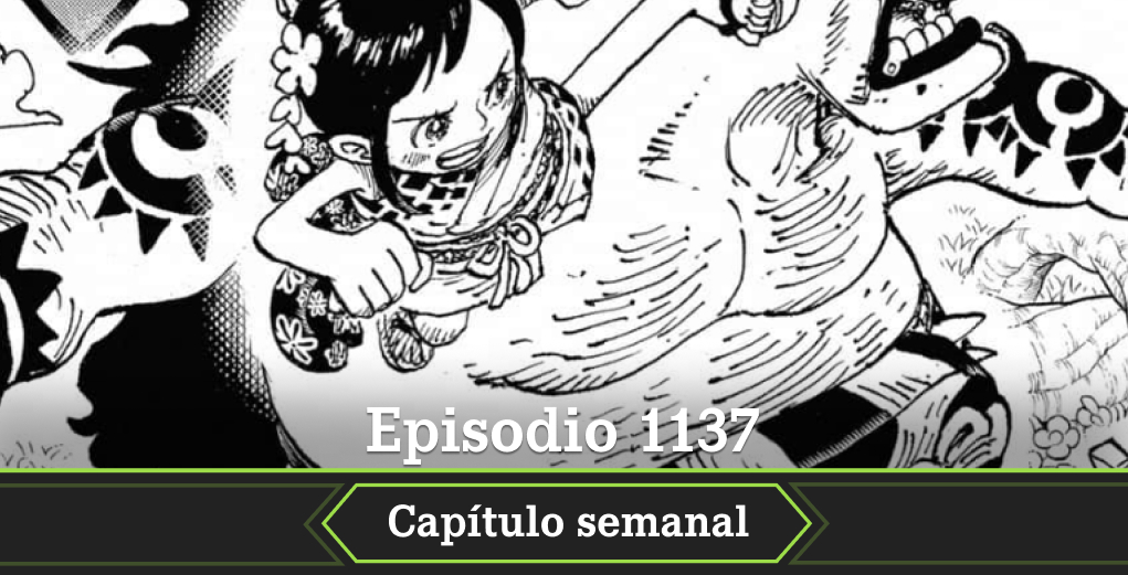 One Piece donde y cuando leer manga episodio 1137