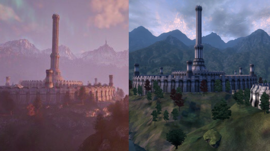 Oblivion Remastered gráficos A