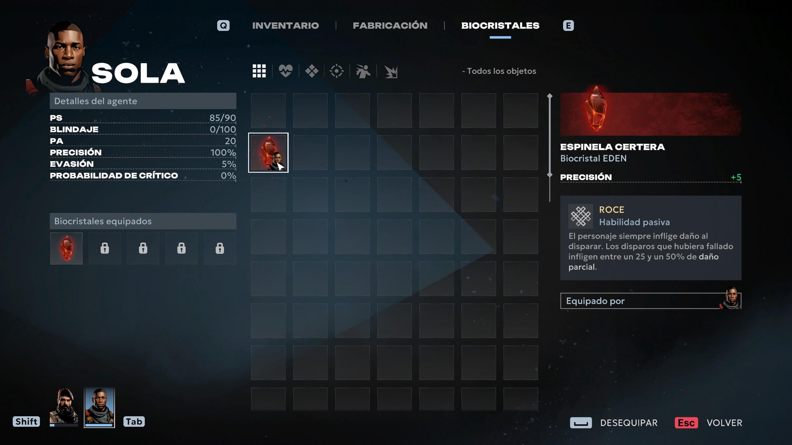 Análisis de Chains of Freedom | Uno de los primeros biocristales que obtenemos.