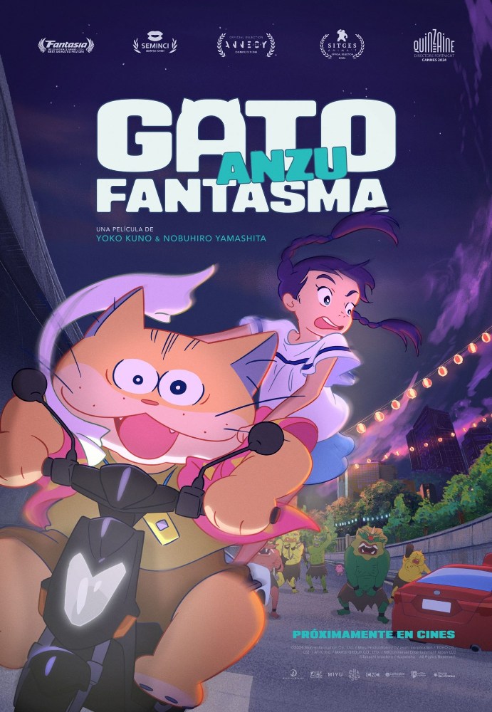Anzu Gato Fantasma fecha estreno