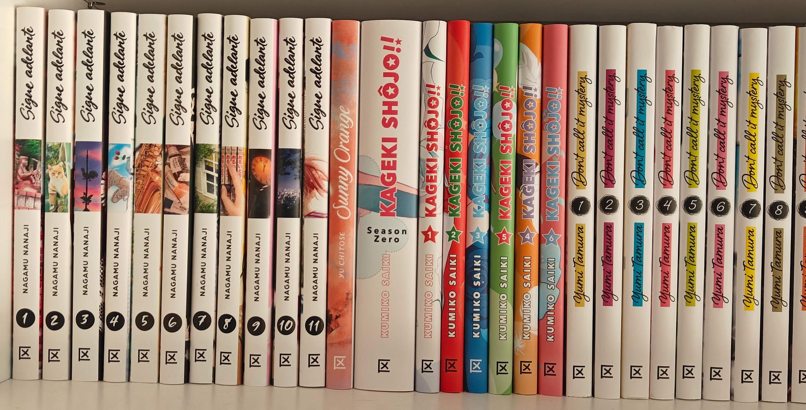 Reseña manga completo Sigue Adelante