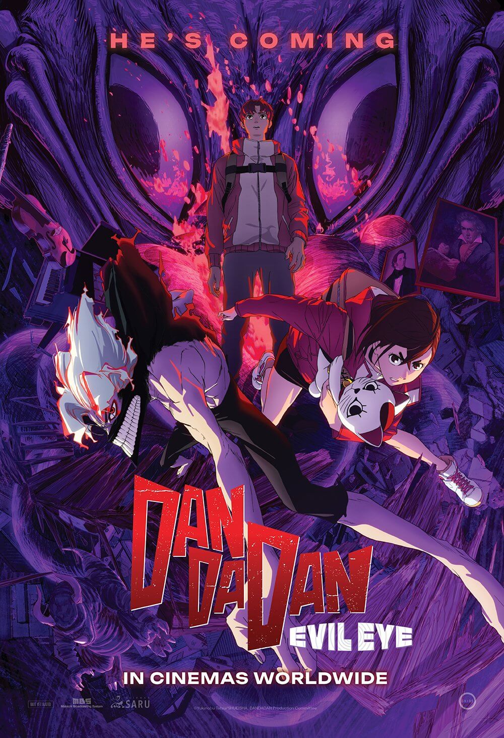 Dad Da Dan Evil Eye se estrenará en cines. Se trata de los 3 primeros episodios, y material adicional, de la temporada 2 del anime.