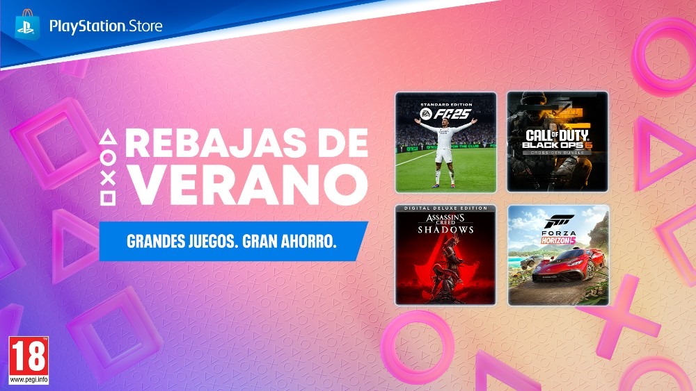 Rebajas Verano PlayStation