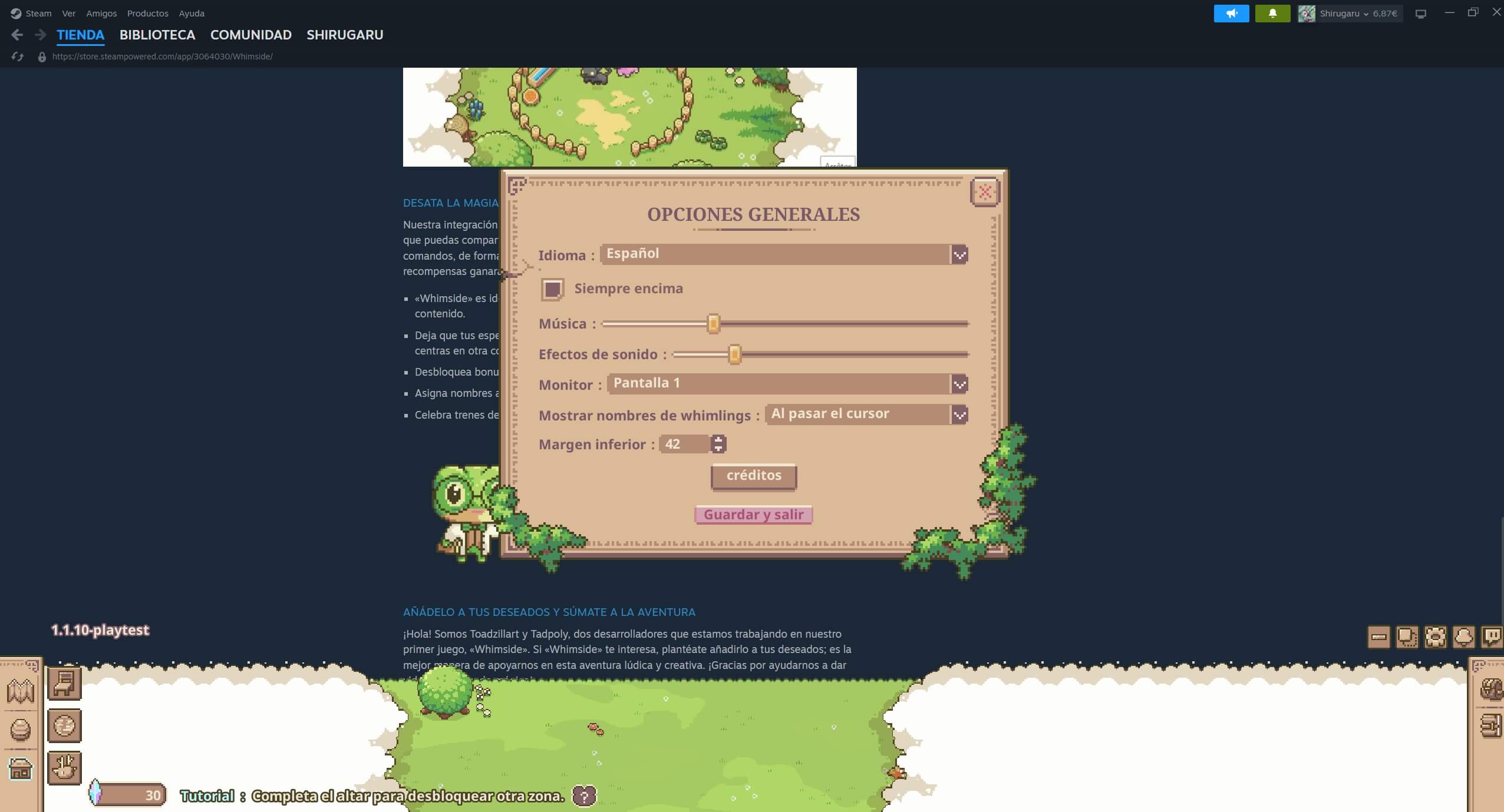 Análisis de Whimside