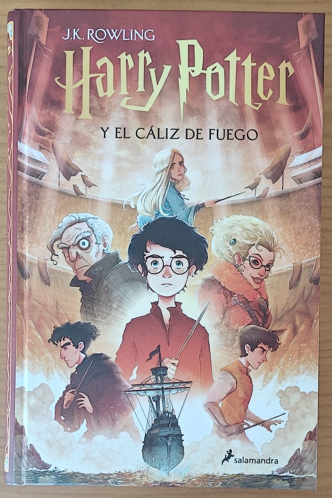 Reseña Harry Potter y el Cáliz de Fuego novela ilustrada