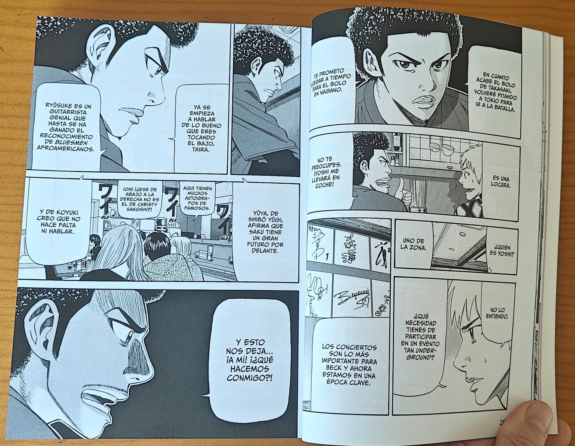 Reseña del manga Beck n.º 13 | Las dudas de Chiba