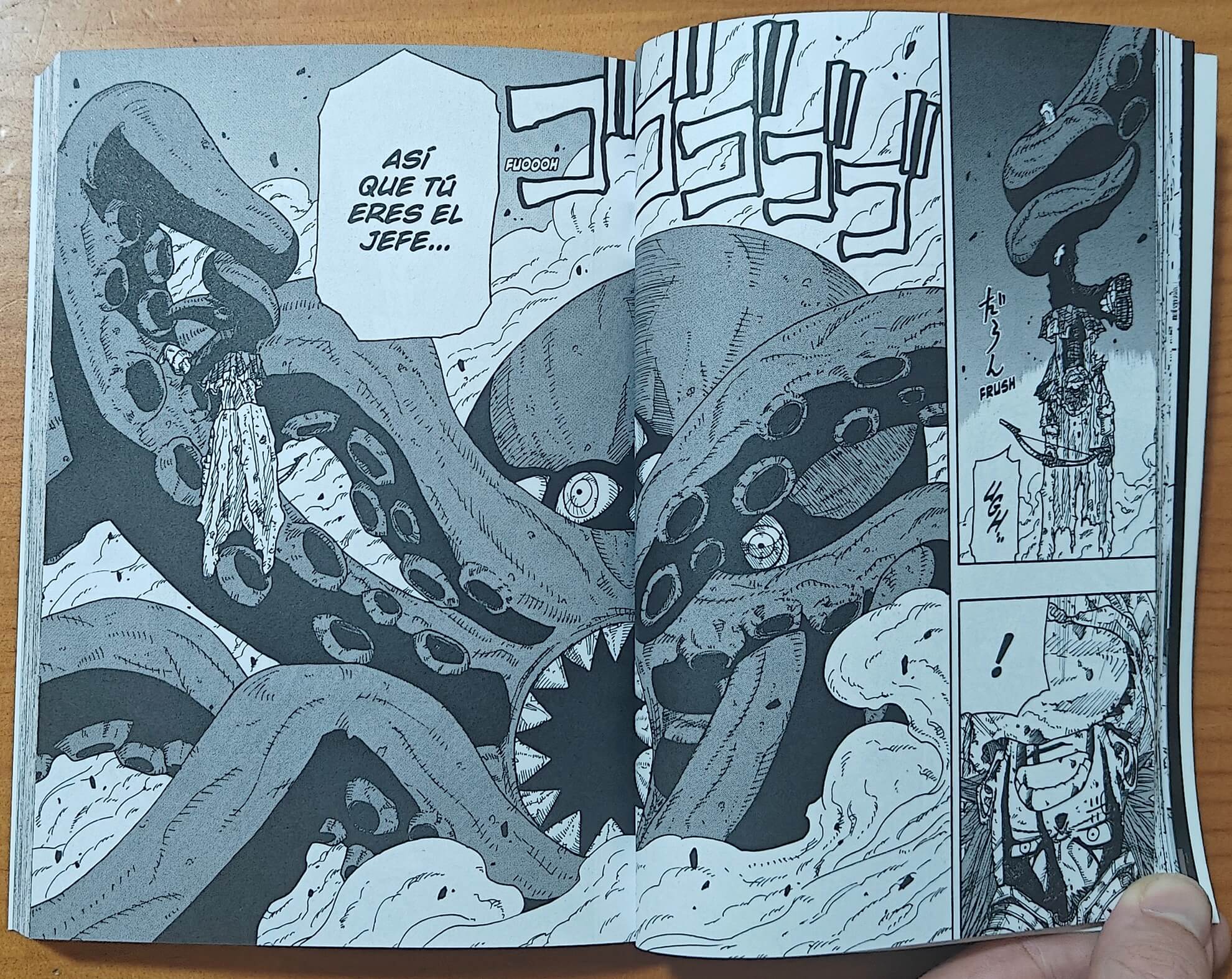 Reseña del manga Sabikui Bisco n.º 3 | El dibujo sigue siendo uno de sus grandes atractivos.