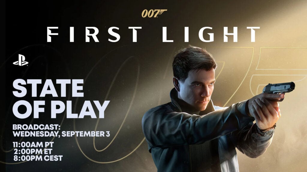 PlayStation anuncia un nuevo state of Play centrado únicamente en 007 First Light, que podría desvelar su fecha de lanzamiento.