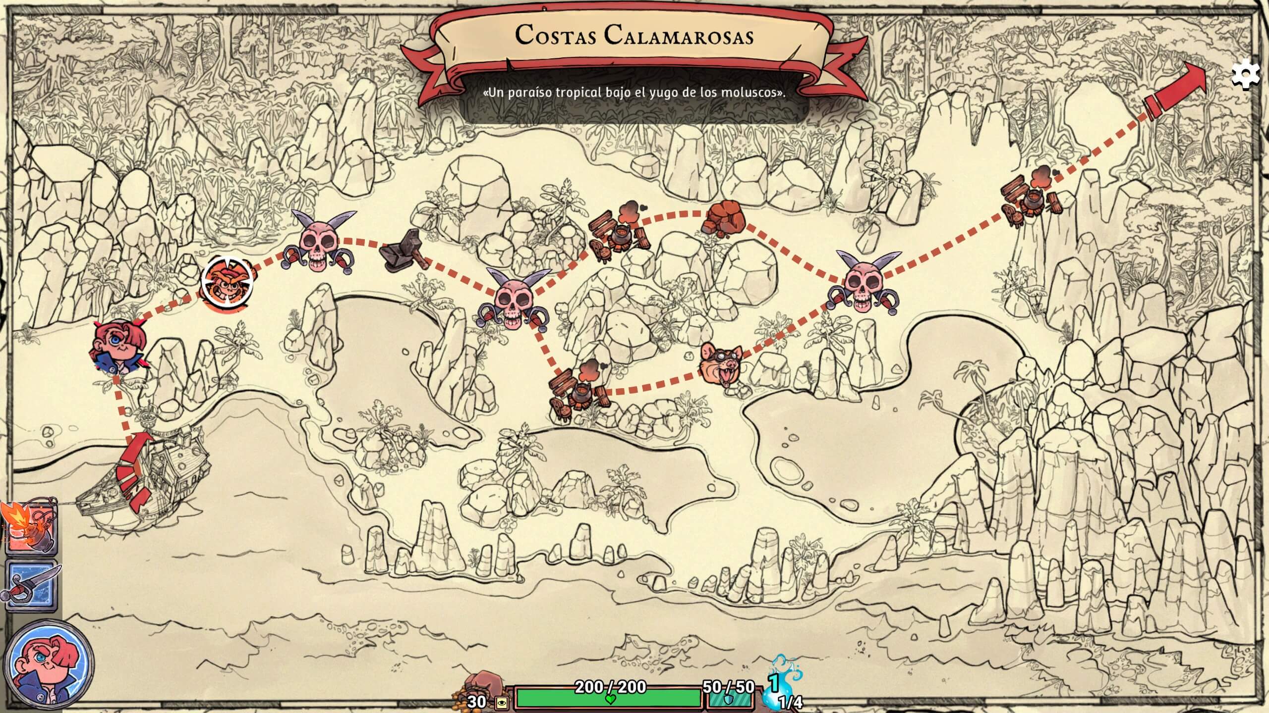 Análisis Flick Shot Rogues