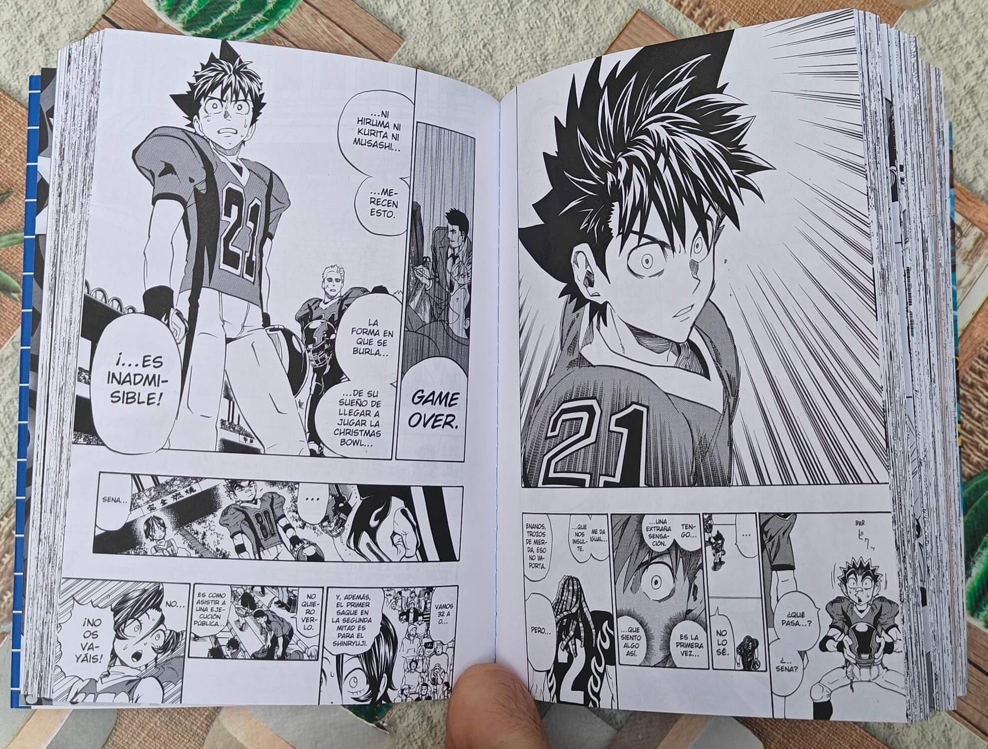 Reseña manga Eyeshield 21 n.º 7