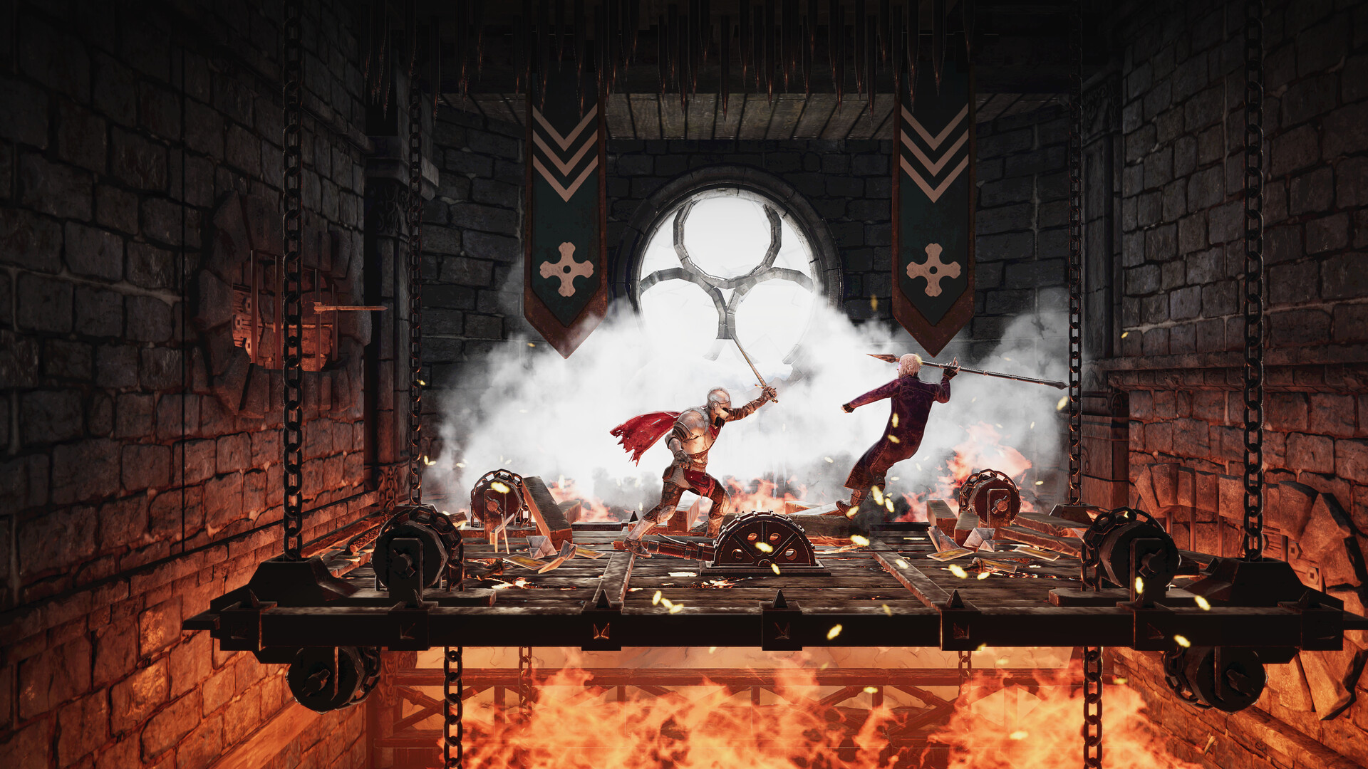 Combate desafiante y metódico donde cada golpe cuenta, siendo el tiempo tu peor enemigo.