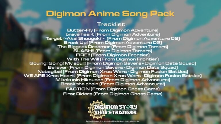 Digimon Time Stranger DLC