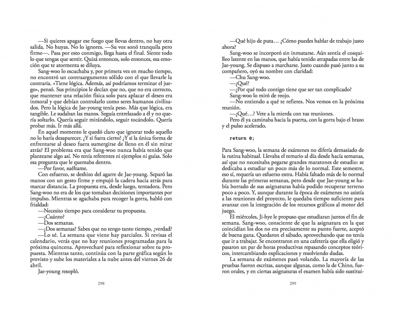 Reseña de Semantic Error novela 1 | Estracto del libro