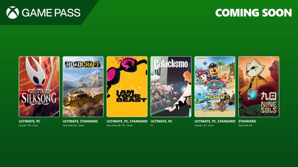 Game Pass septiembre 2025