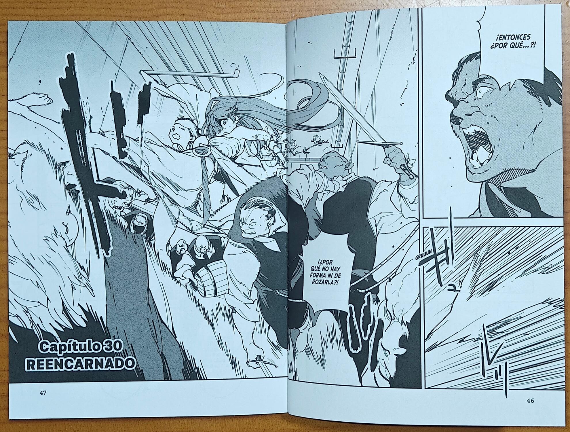 Reseña del manga La reencarnación del Yakuza n.º 8 | Como siempre, el manga tiene grandes dosis de acción