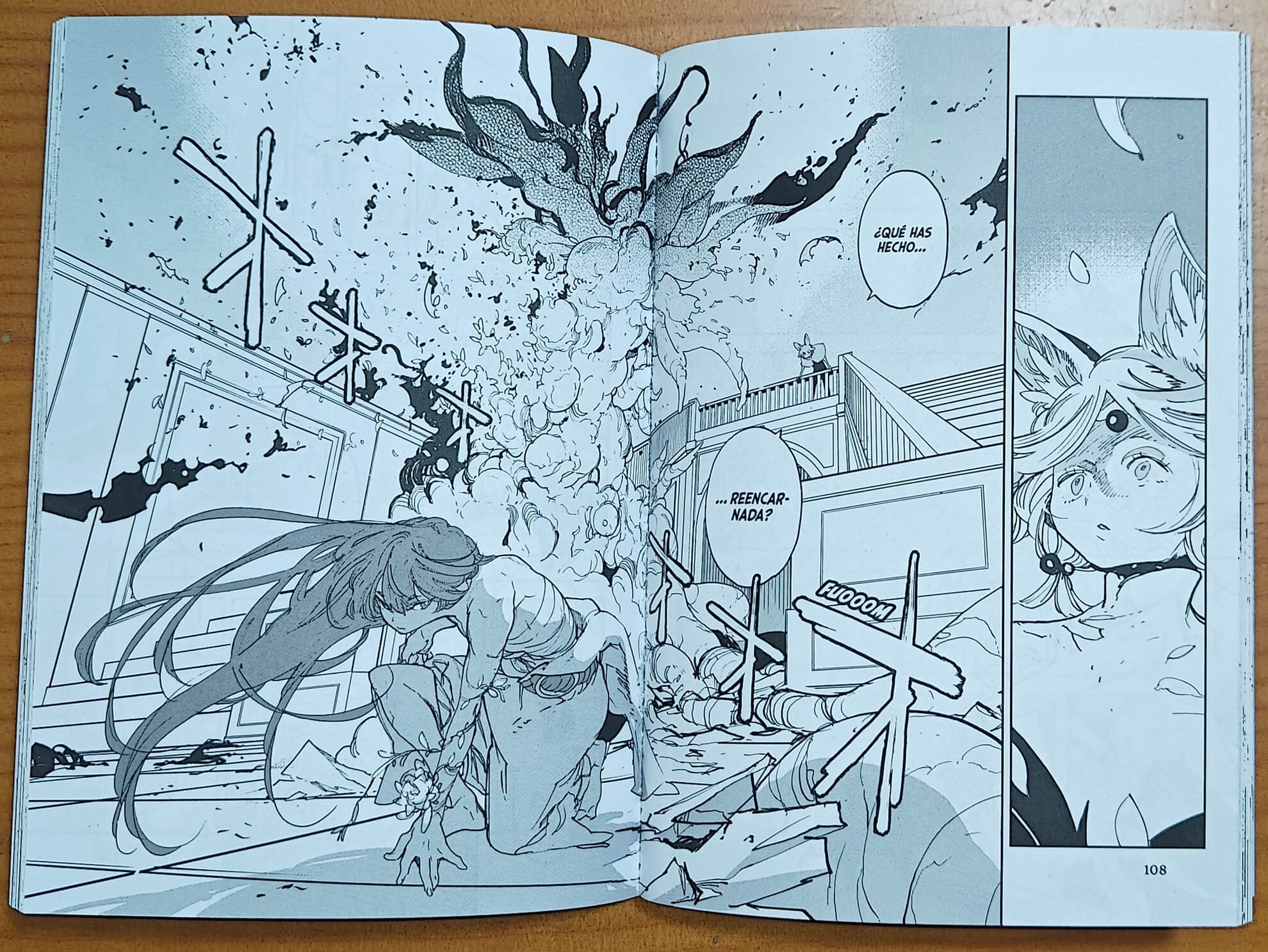 Reseña del manga La reencarnación del Yakuza n.º 8 | La dirigente de la ciudad infiere su identidad como reencarnada, pero... ¿Tendrá consecuencias?