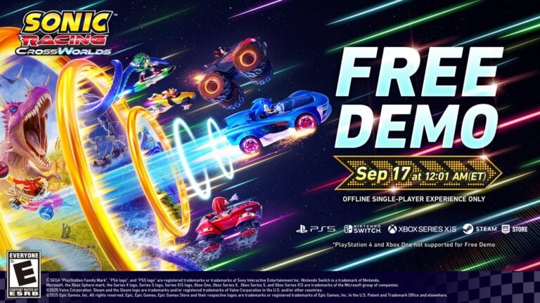 Sonic Racing CrossWorlds demo fecha