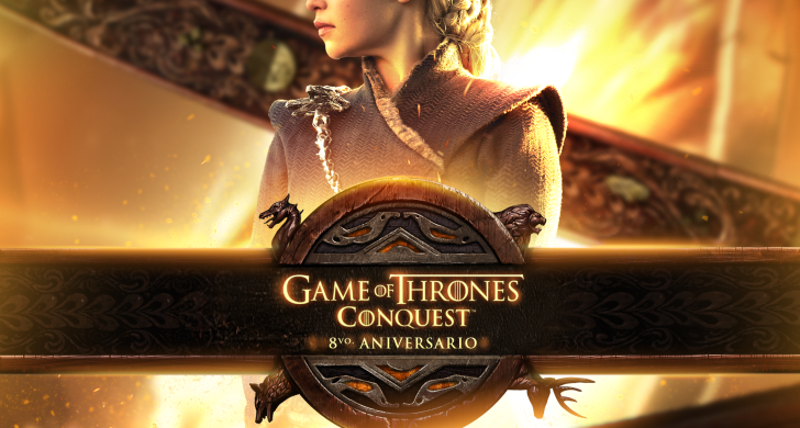 Game of Thrones: Conquest celebra su 8º aniversario con el lanzamiento del Salón de los Héroes, eventos y recompensas exclusivas.