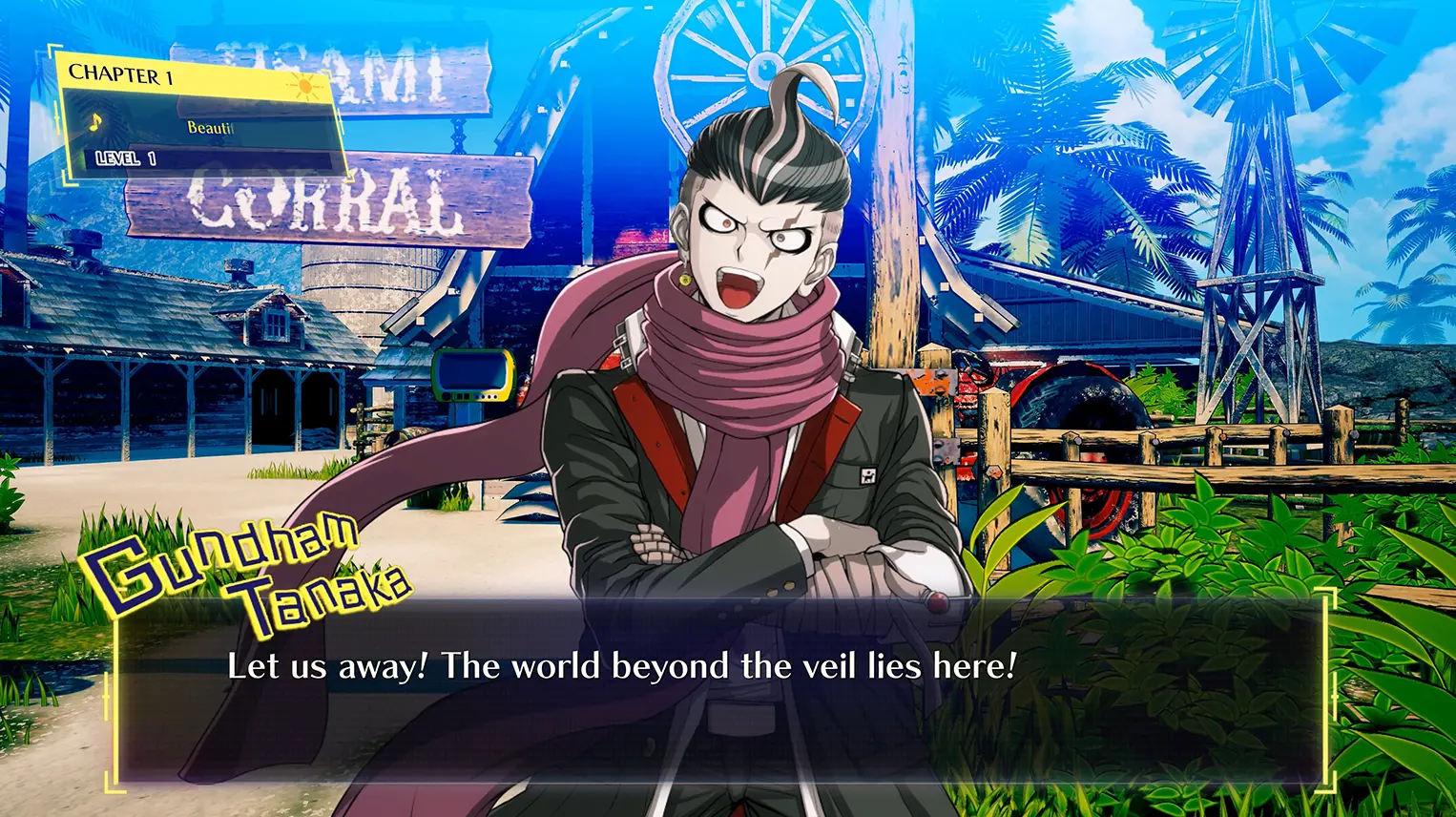 Danganronpa 2x2 gameplay