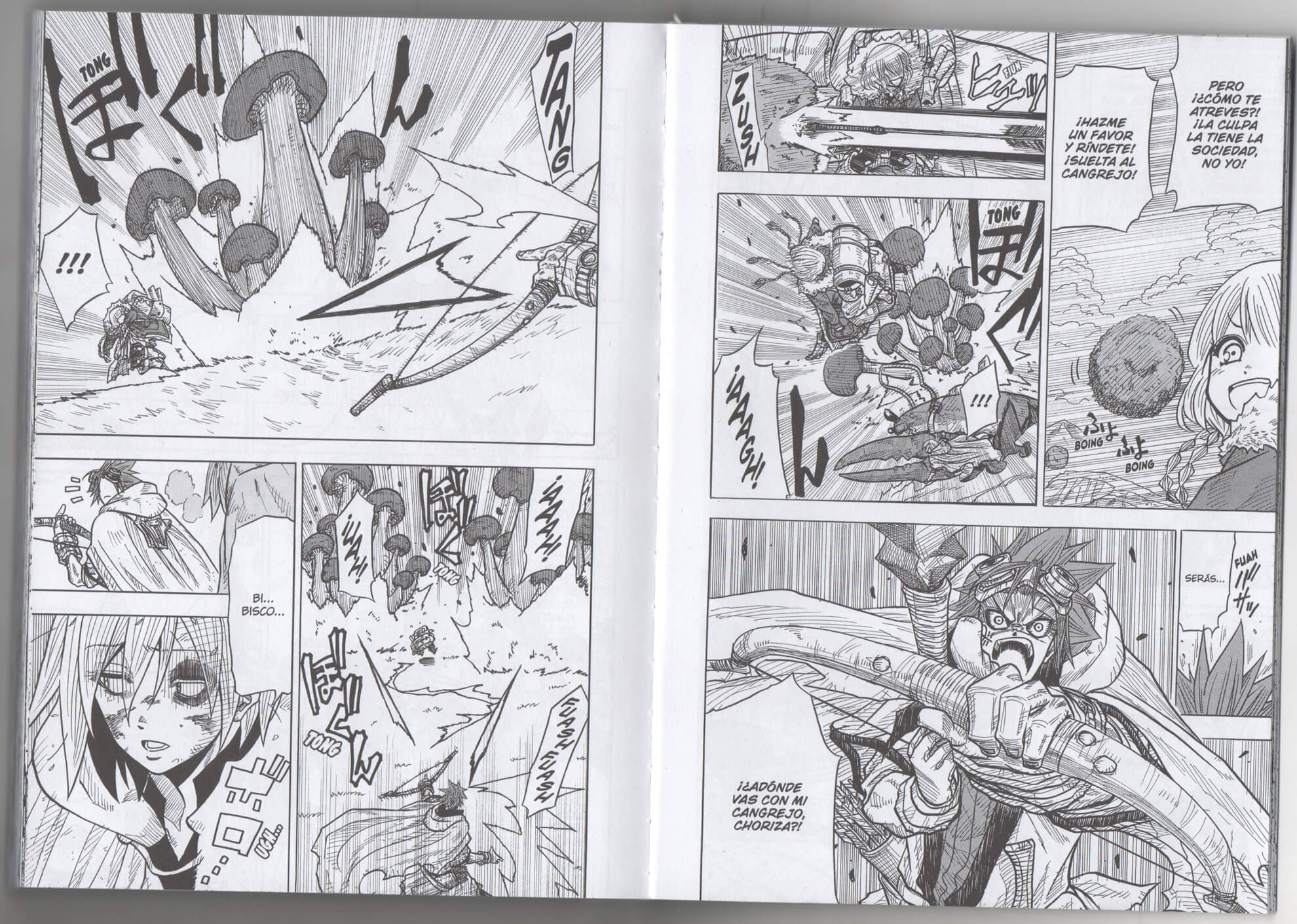 Reseña de Sabikui Bisco, el manga completo: parte 1 | Captura del segundo tomo