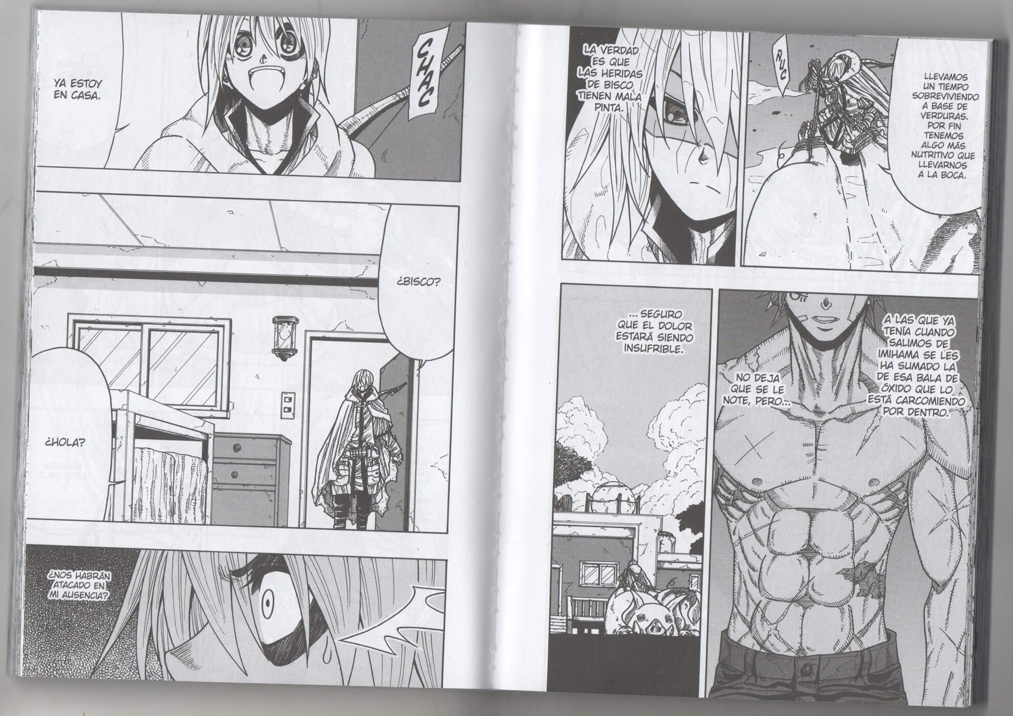 Reseña de Sabikui Bisco, el manga completo: parte 1 | Captura del tercer tomo