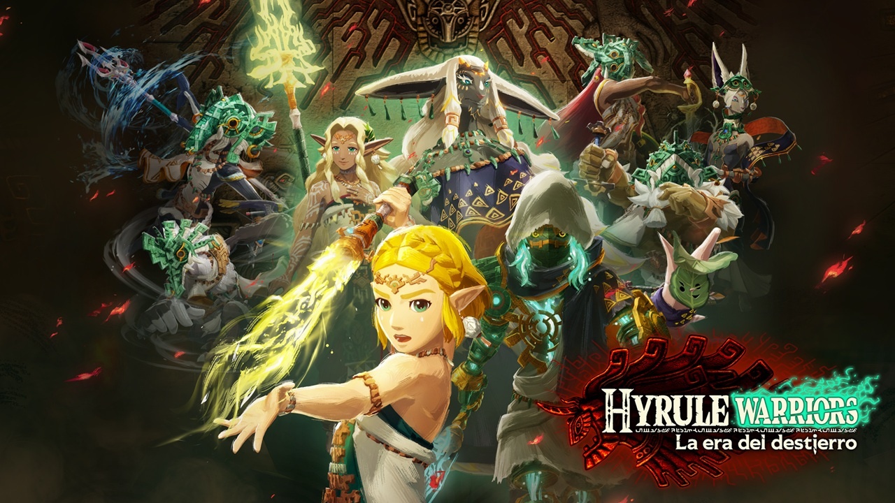 Descubre Hyrule Warriors: La era del destierro para Nintendo Switch 2. La legendaria guerra previa a Tears of the Kingdom.