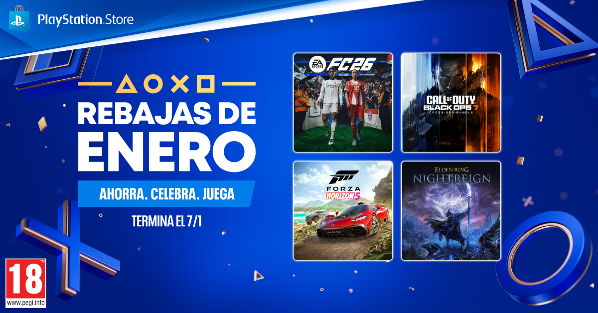 Ya conocemos que juegos de PS4 y PS5 tienen hasta un 75% de descuento en las rebajas de enero PlayStation Store