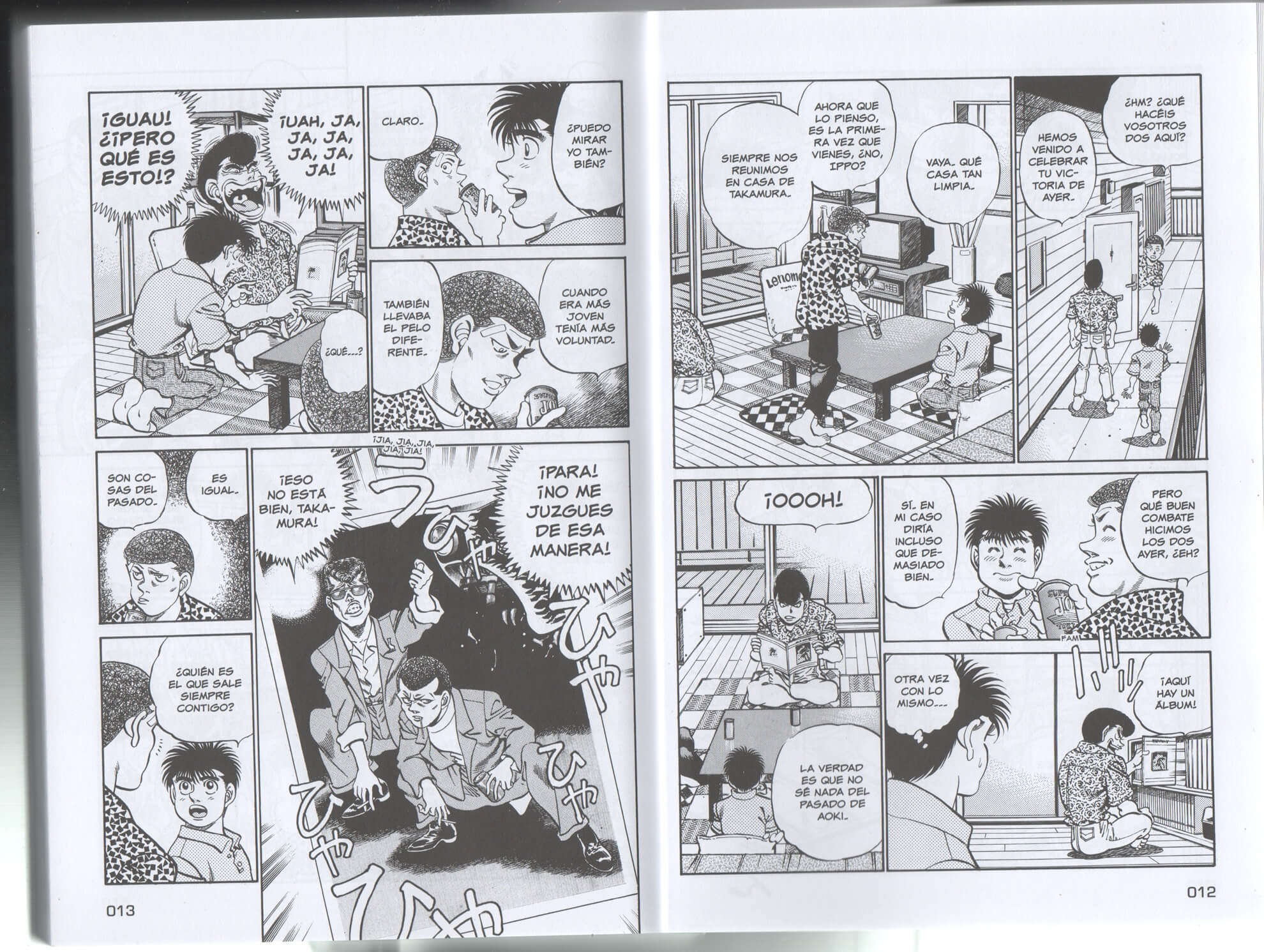 Reseña del manga Hajime no Ippo n.º 13 | Este tomo también se centra mucho en las figuras de Aoki y Kimura.