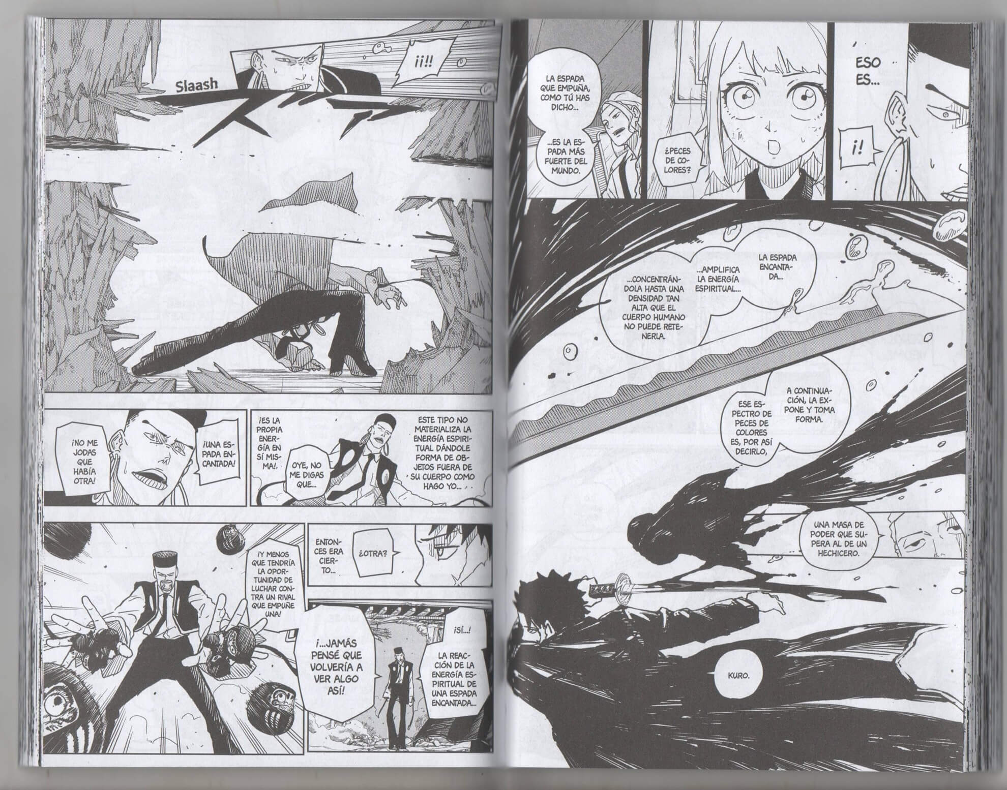 Reseña manga Kagurabachi n.º 1 | Los combates tendrán un elevado componente de fantasía.