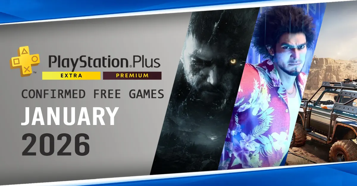 PS Plus Extra y Premium enero 2026 llega con terror, JRPGs destacados y un catálogo variado, sin volumen, pero con excelente calidad