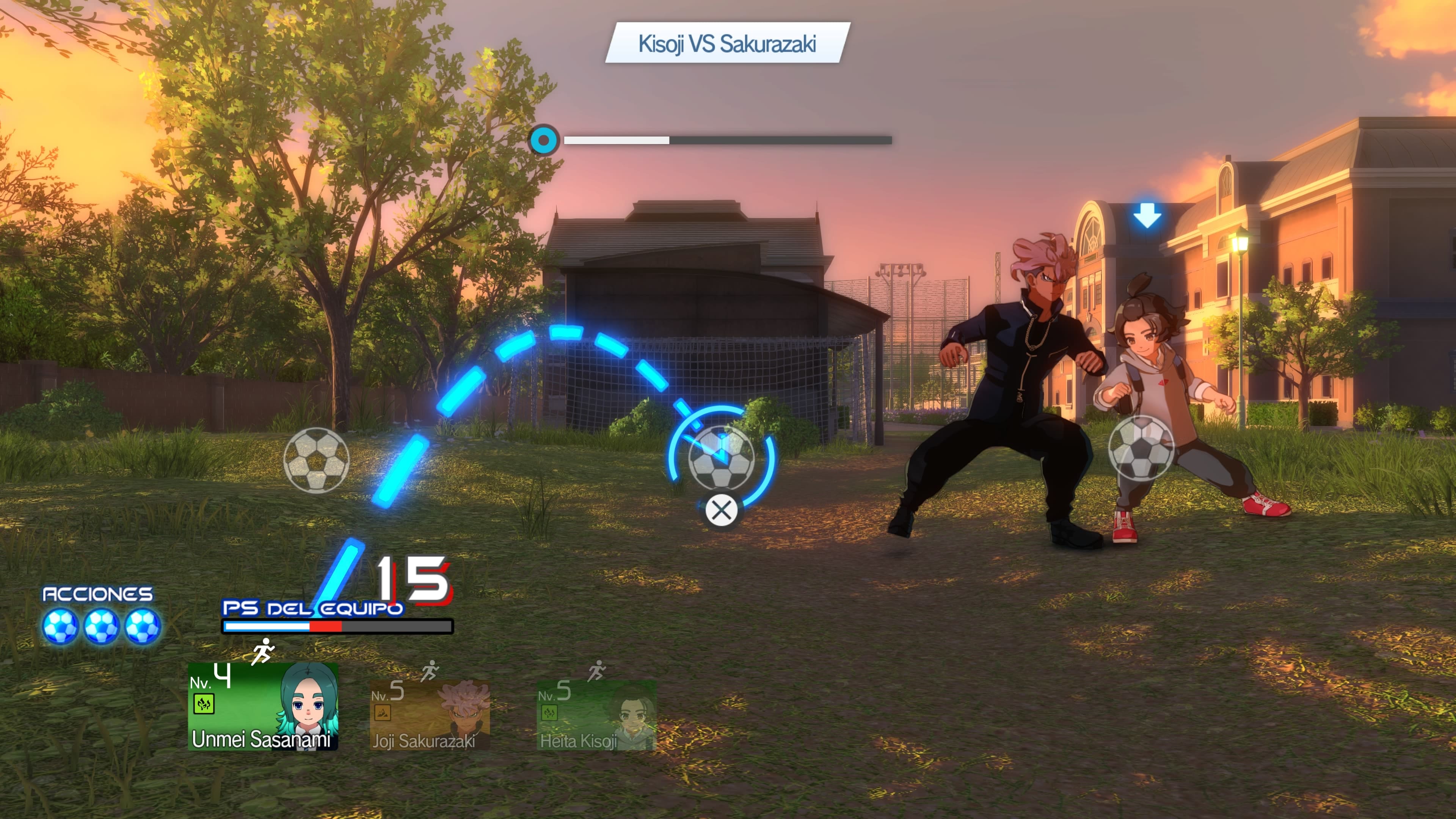 Análisis Inazuma eleven Heroes' Victory Road 