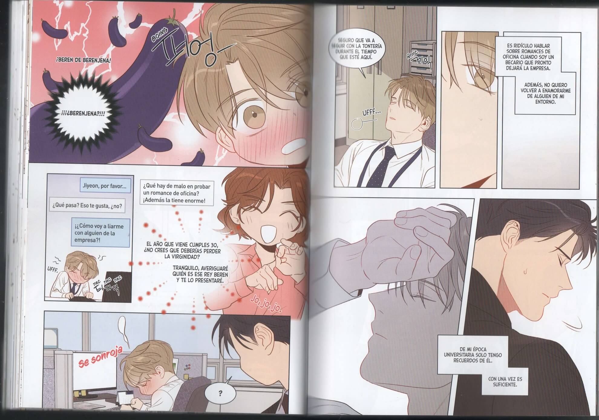 Reseña de El nuevo empleado n.º 1 | No es que el manga no se corte, es que este tipo de conversaciones (salvando las distancias) son lo más natural del mundo.