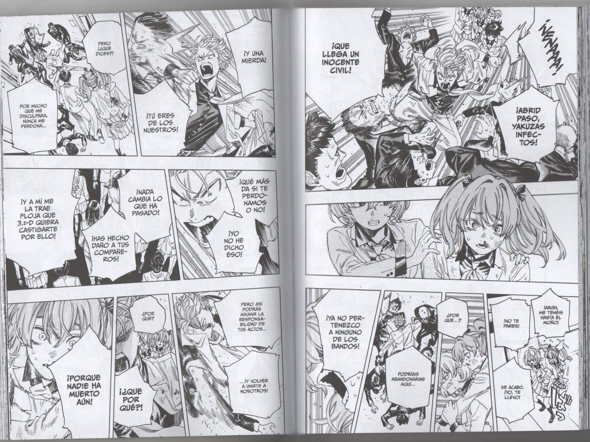 Reseña del manga El guardaespaldas de Honeko Akabane n.º 4 | Por supuesto, la acción sigue teniendo un papel central.