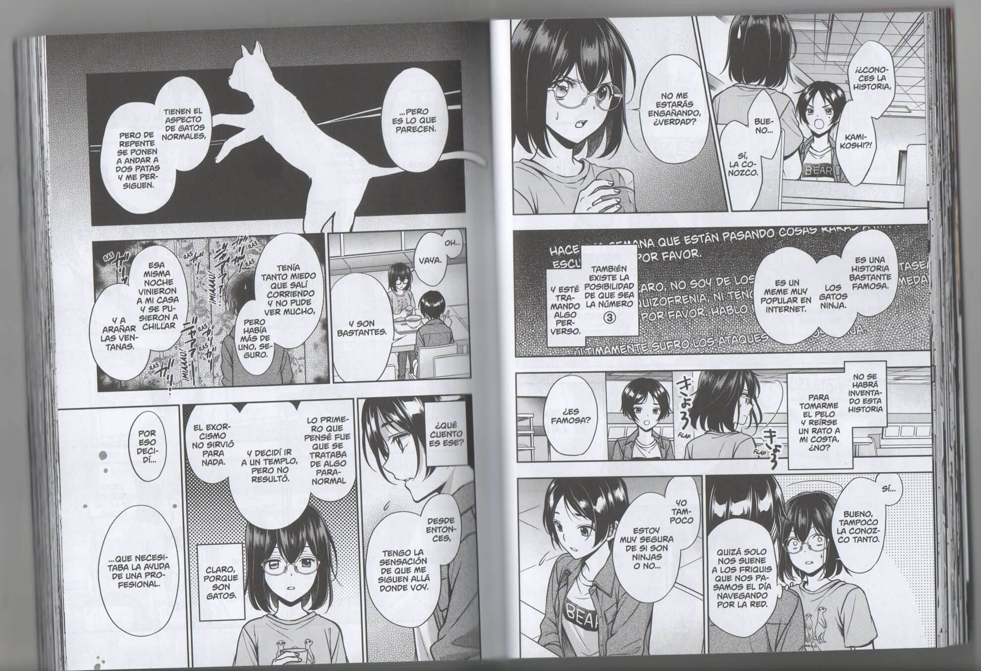 Reseña del manga Otherside Picnic n.º 7 | La leyenda de los gatos ninja cobra vida.