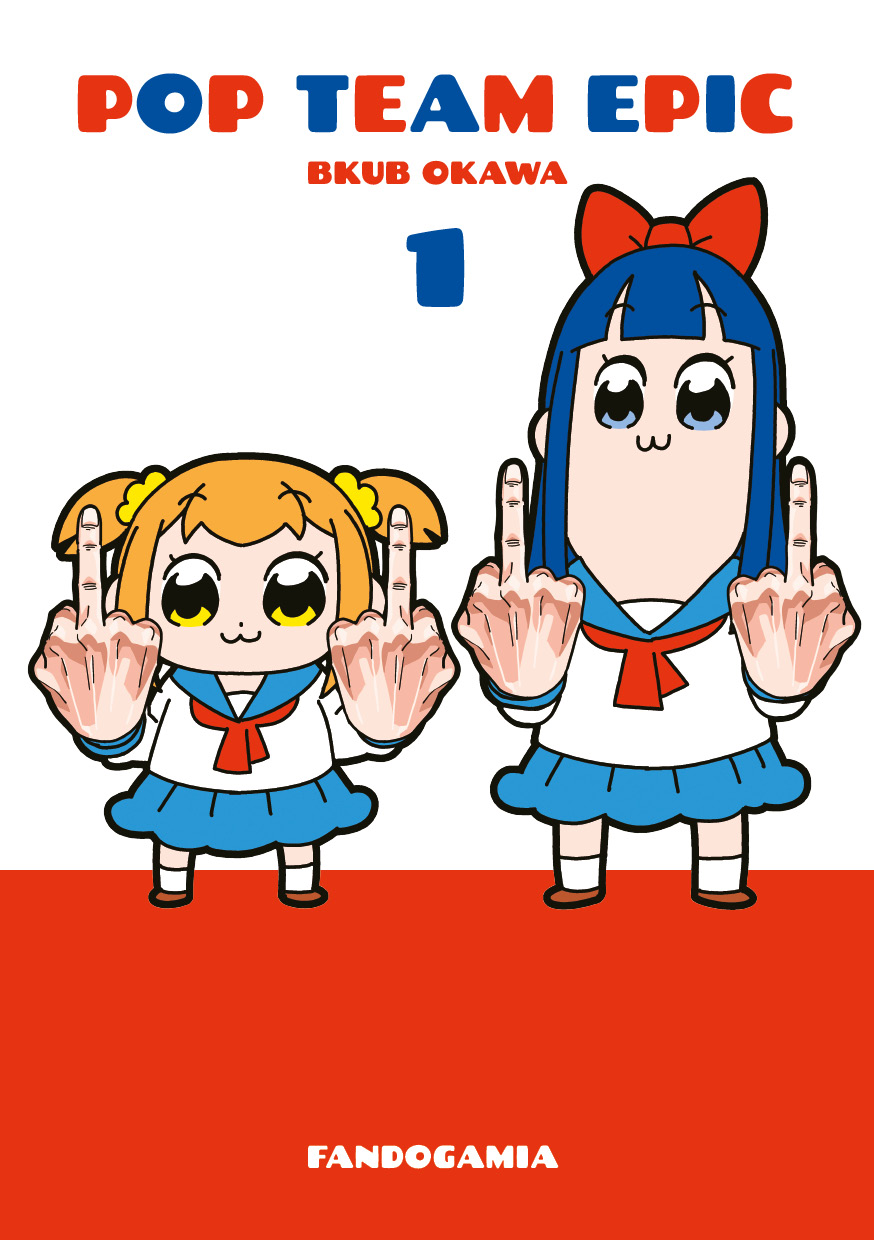 Reseña del manga Pop Team Epic n.º 1 | Portada, sinopsis y edición