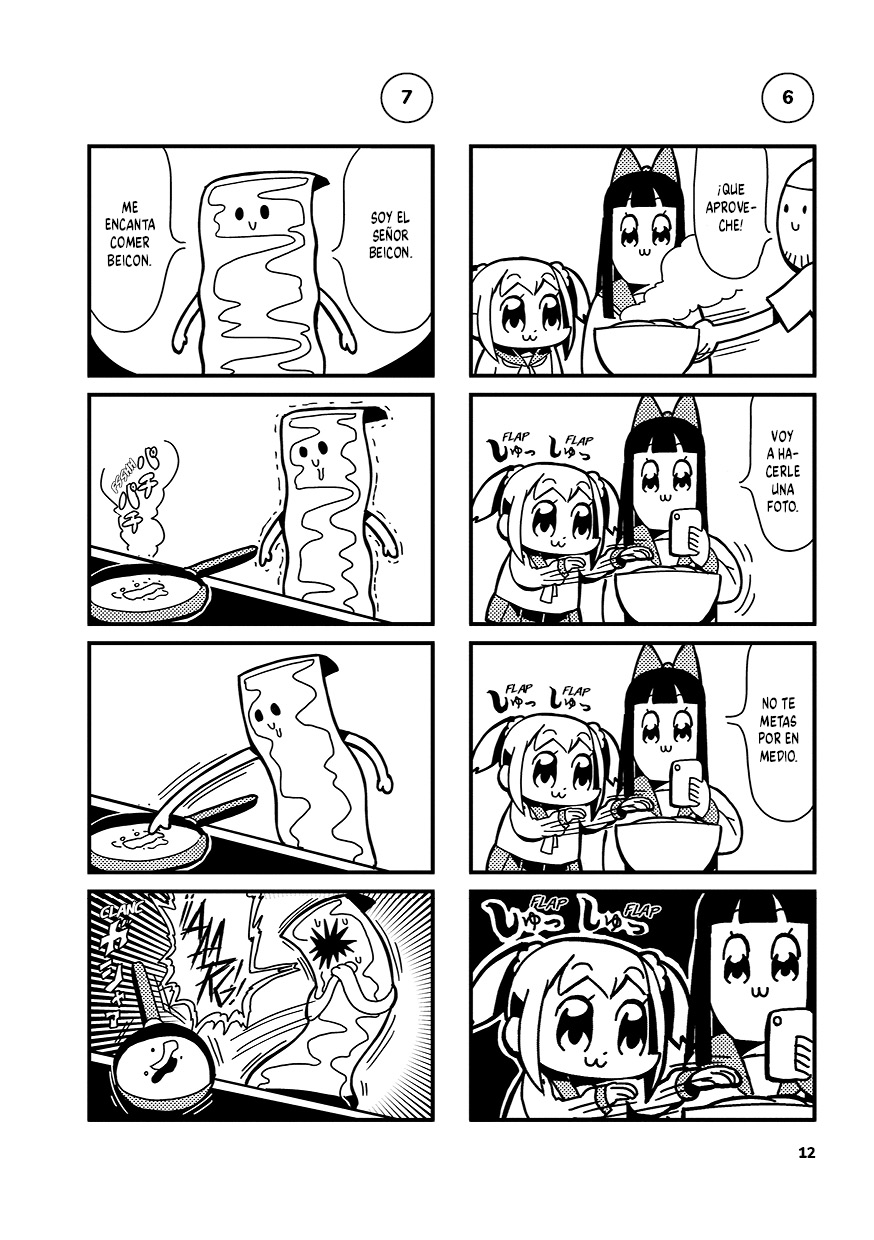 Reseña del manga Pop Team Epic n.º 1 | Capturas de Fandogamia