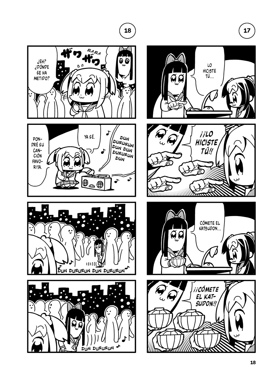 Reseña del manga Pop Team Epic n.º 1 | Capturas de Fandogamia
